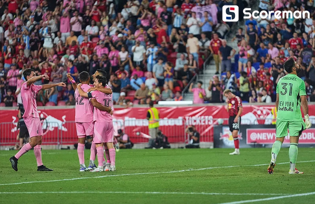인터 마이애미, 뉴욕 레드불스에 5-1 대승... 메시 '2골 1도움' 폭발